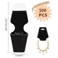 thumbnail image 3 of MesaSe 100Pcs Jewelry Price-Label Self Adhesive Fold Over Tags Bracelet Kraft-Paper, 3 of 15