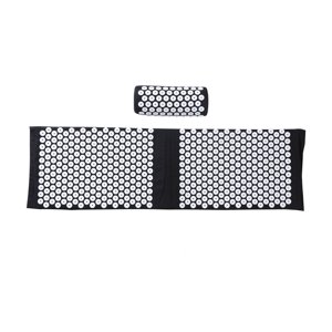 Acupressure Mat & Pillow Set for Stress Pain Relief Health Care Yoga Mat Acupuncture Massage Mat Cushion with Cloth Bag