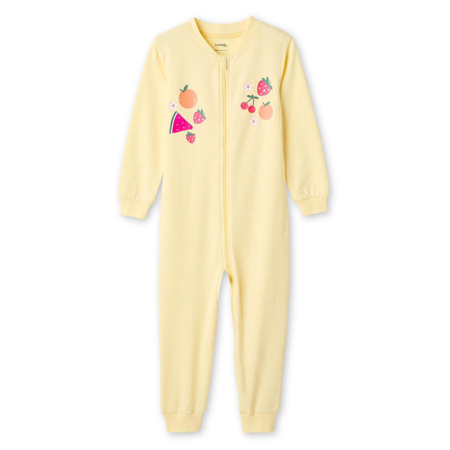 Grenouillère imprimée George pour petites filles