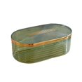 thumbnail image 2 of Multipurpose Storage Box with Lid Transparent Acrylic Cute Bear Face Shield Container Case Household Supplies, 2 of 8