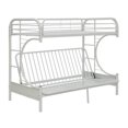 thumbnail image 1 of ACME Eclipse Twin XL over Queen Futon Bunk Bed in White, 1 of 2