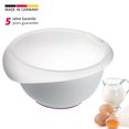 thumbnail image 4 of Westmark Mixing Bowl Without Lid, 84.5 oz, White/Red, 4 of 10