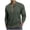 Army Green, variant on Ohufall Casual T-Shirts for Mens Long Sleeve Henley Neck Breathable Button Tops Plus Size Solid Versatile Tees, M-3XL