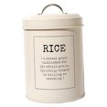 thumbnail image 4 of IFANLANDOR Retro Style Cereal Container 19.2X15X15in for Rice with Metal and Seal Ring 1Pack, 4 of 7