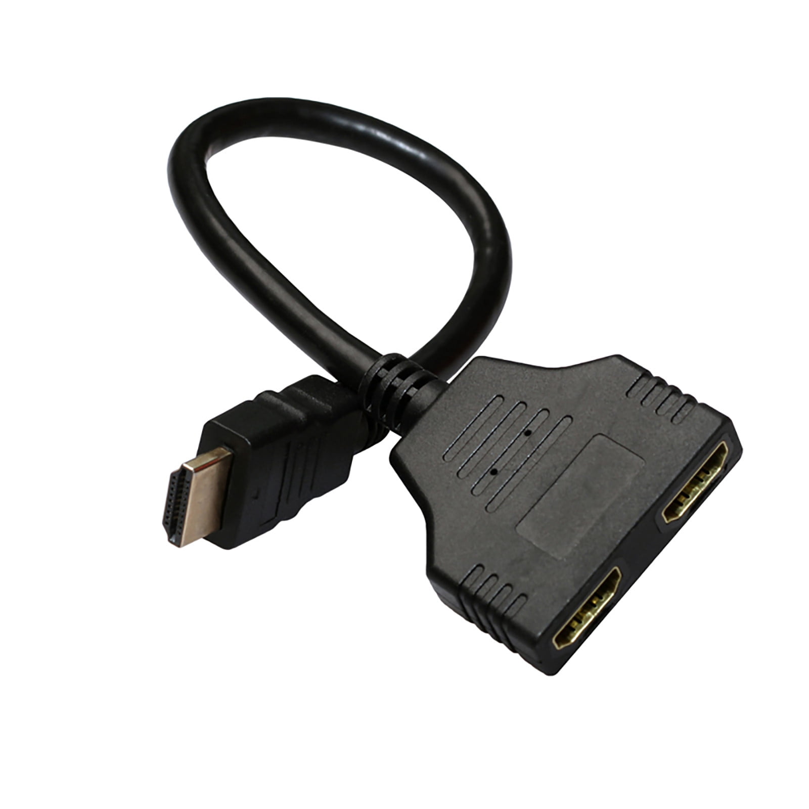EGNMCR New HDMI Cable Splitter Cable 1 Male To HDMI 2 Female Y Splitter Adapter Quick charge