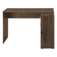 thumbnail image 4 of Monarch Specialties Computer Desk, Home Office, Corner, Storage Drawers, 46"l, L Shape, Work, Laptop, Laminate, Walnut, Contemporary, Modern, 4 of 9