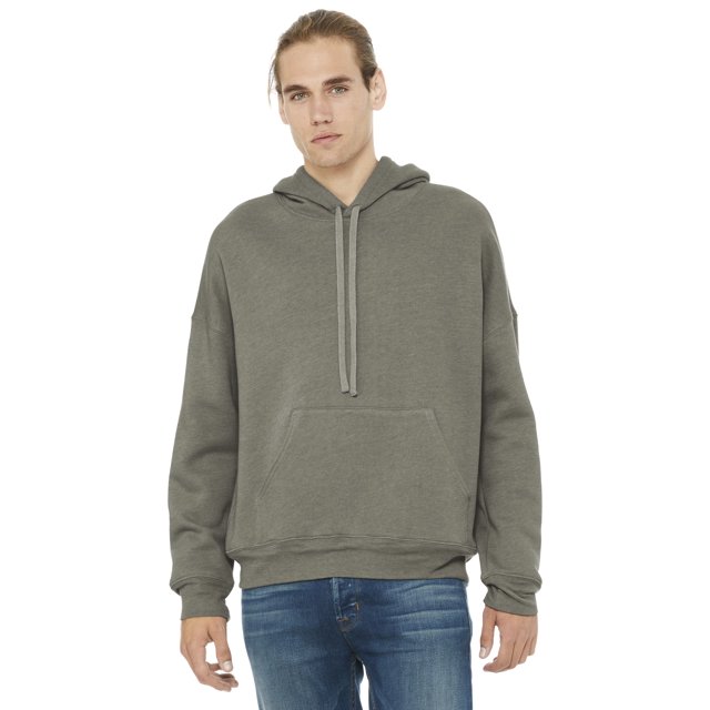 Bella Canvas Mens Sponge Fleece Pullover DTM Hoodie Sweatshirt 3729, L