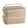 thumbnail image 1 of Hinati Clearance Lightning Double Layer Box Lunchbox for Stackable Containers Airtight Food Storage Containers Kitchen and Pantry Organization Canisters for Microwave, Oven, Freezer and Dishwasher, 1 of 8