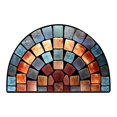 thumbnail image 4 of Entrance Door Mat Welcome Mat Front Door Rugs Outdoors Semicircle, 4 of 4