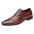 thumbnail image 1 of TIMIFIS Wedding Shoes for Men Cap Toe Lace up Formal Business Tuxedo Shoes ummer, 1 of 6