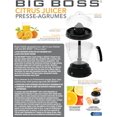 thumbnail image 2 of Big Boss Electric Citrus Juicer – One-Touch Activation, Auto-Reversing Extractor, 25 oz Capacity, Black, 2 of 5