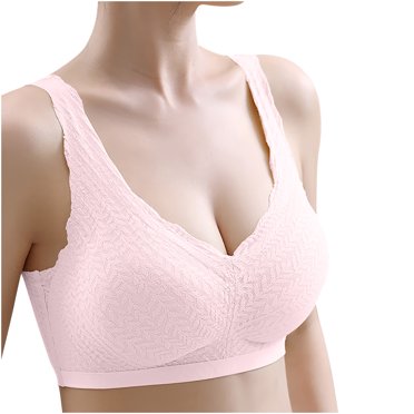 Mrat Clearance Everyday Bras Clearance Women's Bra Wire-Free Underwear Onepiece Bra Everyday Underwear Bras Pumping Bra L_4 Beige M