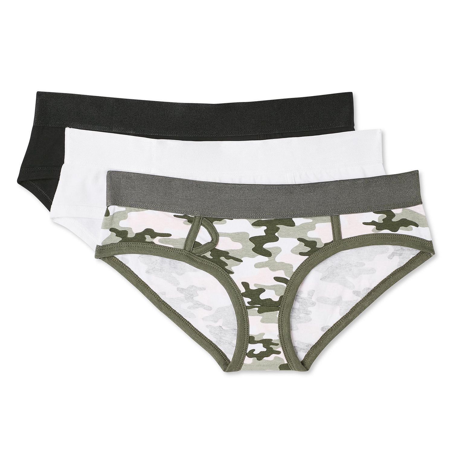 No Boundaries Women's Hipster 3-Pack