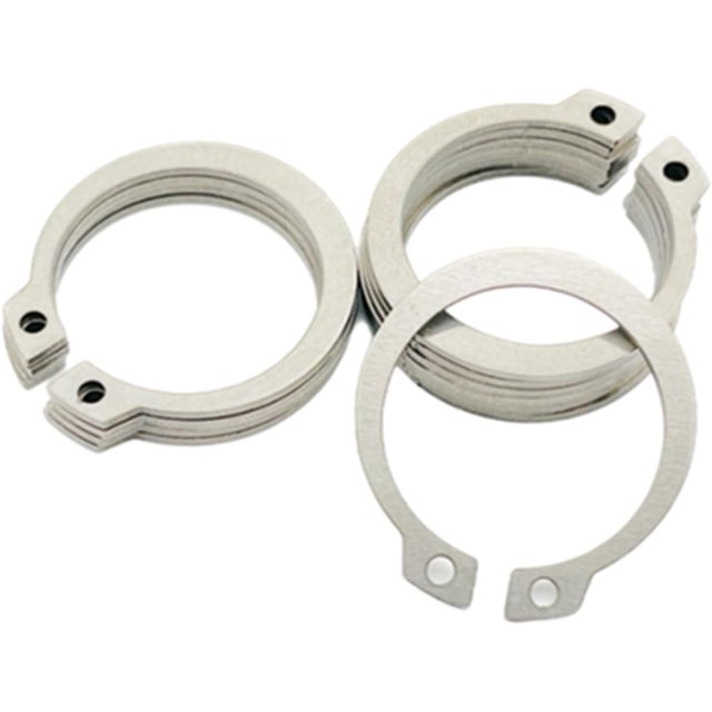 Retaining Rings, 50 Pcs External Circlips C-Clip Snap Rings, 304 Stainless Steel, For Axles, Shafts & Other Moving Parts (23mm)