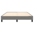 thumbnail image 3 of vidaXL Bed Frame Dark Grey 137x190 cm Full Fabric, 3 of 5