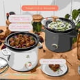 thumbnail image 2 of Drew Barrymore 2-Pack 2Qt Slow Cooker Set in Thyme and White Icing, 2 of 5