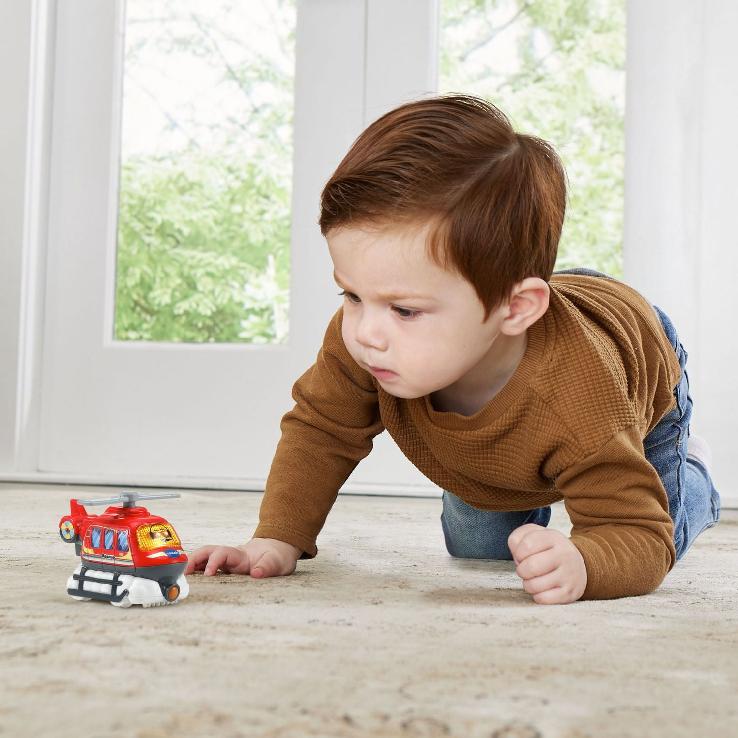 VTech Tut Tut Bolides Malo, hélico turbo - hélicoptère parlant - Version anglaise