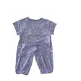 thumbnail image 1 of Zpanxa Ensembles d'Été pour Garçons Mode Décontractée Manches Courtes Col Rond Col Bouton Imprimé Ensembles de Shorts 7 Ans, 1 of 3