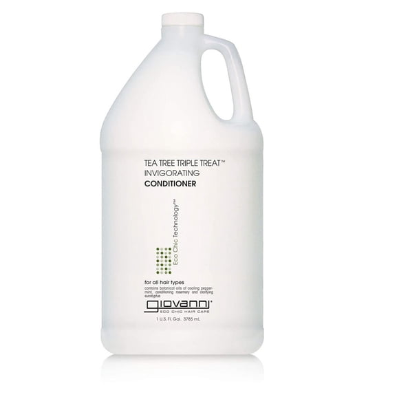 Giovanni Cosmetics Tea Tree Triple Treat Conditioner, 128 oz