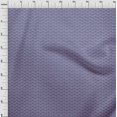 thumbnail image 4 of oneOone Organic Cotton Voile Fabric Triangle Geometric Printed Fabric 1 Yard 42 Inch Wide, 4 of 5