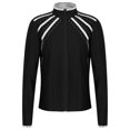 thumbnail image 1 of Doomiva Kids Girls Figure Skating Rhinestones Jackets Athletic Jacket Sweatshirts Ice Skating Gym Training Tops Silver 12, 1 of 5