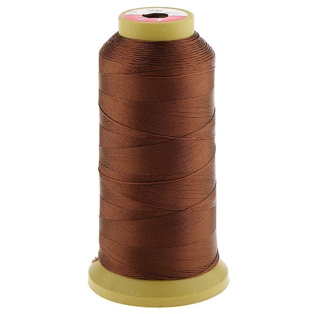 TISHITA Frange Tressée pour Cheveux Couture Tissage Extension Perruques Déco Fil Brun Clair