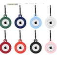 thumbnail image 2 of Porte-clés Tracker Étui de Localisation TPU Protecteur Portable de Remplacement pour Airtags Rouge Vin, 2 of 10