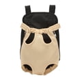 thumbnail image 1 of LSLJS Backpack Sac à Dos de Transport pour Animaux de Compagnie pour Chiens et Chats, Chiots, Conception Ventilée Sac à Dos de Transport pour Chien Respirant,Cat pour la Randonnée, le Voyage, le Camping, l'Utilisation Extérieure, 1 of 1