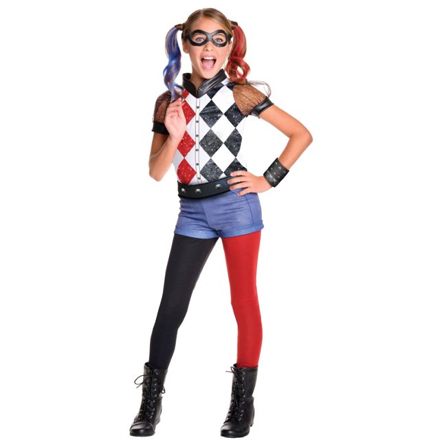 DC Superhero Girls Costume Deluxe Harley Quinn