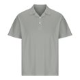 thumbnail image 4 of cfhntfmh Golf Shirts for Men Summer Short Sleeve Button up Tennis Shirts Plus Sizecollared Athletic Tees, 4 of 6