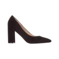 thumbnail image 4 of Nine West Astoria Pointed Toe Dress Pumps, Black Suede, 4 of 6