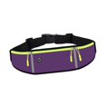 thumbnail image 1 of funtasica Running Belt Fanny Pack Lightweight Quick Release Adjustable Strap Phone Bag Violet, 1 of 9
