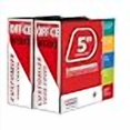 thumbnail image 3 of 3 Ring Binder, Professional D Ring Binder 5 Inch, Presentation Folder for Standard Pages 8.5 x 11 with Pockets, Crystal Clear View Black Binder (2 Pack), 3 of 4