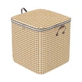 thumbnail image 1 of Home Textile Storage Large Capacity Foldable Wardrobe Organizer with Reinforced Handles and Zipper for Home Use, 1 of 7