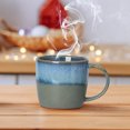 thumbnail image 4 of Coffee Cups Ceramic, Ceramic Gradient Coffee Mug for Home Use, 9x9.5cm, Insulating Wide Mouth Tea Cup, Ceramic Coffee Mug, 4 of 5