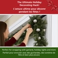 thumbnail image 2 of Mainstays Easy Up Adjustable Tension Shower Curtain Rod, No Tools Needed, 2 of 6