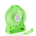 thumbnail image 4 of Portable USB LED Fan with 3-Speed Adjustment, 4.5W Brushless Motor for Office, Desktop, Outdoor Use – Lightweight 106g, Energy Efficient, Multiple Color Options (Green Available) – Includes USB Cable, 4 of 7