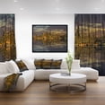 thumbnail image 2 of Design Art San Francisco at Sunset Panorama Framed Canvas Art Print, 2 of 5
