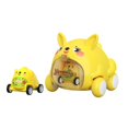 thumbnail image 2 of TIMIFIS Catapult Cars Cute Cartoons Animals Child Catapult Car Mini Inertias Rebounds Car Puzzle Parent-Child Interactive Children's Toy Car Model, 2 of 6
