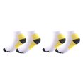 thumbnail image 1 of kurtrusly 1/2/3/5 2pcs/set Compression Socks For Women Performance And Reduce Fatigue Relieve yellow S/M 2PCS, 1 of 6