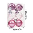 thumbnail image 3 of 6CM6PC Christmas Decorations Tree Ball Bauble Hanging Home Party Ornament Decor, 3 of 4