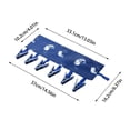 thumbnail image 3 of Solid Color Portable Fabric Clothes Hanger For Business Trips Foldable Clothes Drying Clip For Wardrobe Socks Hats Storage Clothes Clip, 3 of 6