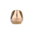 thumbnail image 2 of BLISSFUL STEP Women's Shoes Rhinestone Clear Pointed Toe Slip On Ballet Flats Champagne Gold 7, 2 of 8
