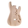 thumbnail image 2 of Milaget Unfinished Guitar Polished Body Sycamore Wood for ST Guitar DIY Material Luthier, 2 of 7