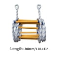 thumbnail image 3 of Soft Ladder Fire Escape Ladder Rescues Training High Altitude Operations Safe Folding Insulated Rope Ladder Outdoor Soft Ladder, 3 of 8