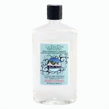 La-Tee-Da Effusion and Fragrance Lamp Oil Refills - 32 oz - BEACHFRONT CABANA