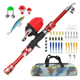 thumbnail image 1 of Hearth & Gear Design With For Beginners Or Experienced Child Anglers Portable For Freshwater And Saltwater Surf Rigs Stuff for Dad Pools for Men Ice Hub Float Pods Combo Set Real Rigs A Rigs Clam 560, 1 of 6
