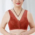 thumbnail image 3 of Clearance Sale 2025 Intimates Women's Adjustable Sports Front Closure Extra-Elastic Breathable Lace Trim Bra, 3 of 8
