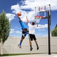 thumbnail image 2 of Lifetime Crank Adjust Bolt Down Basketball Hoop (54-Inch Tempered Glass), 2 of 5