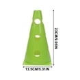 thumbnail image 1 of Christmas candles and lanterns 23cm Bucket Football Basketball Training Ice Cream Taper With Hole Multifunctional Obstacle 9 Inches, 1 of 5